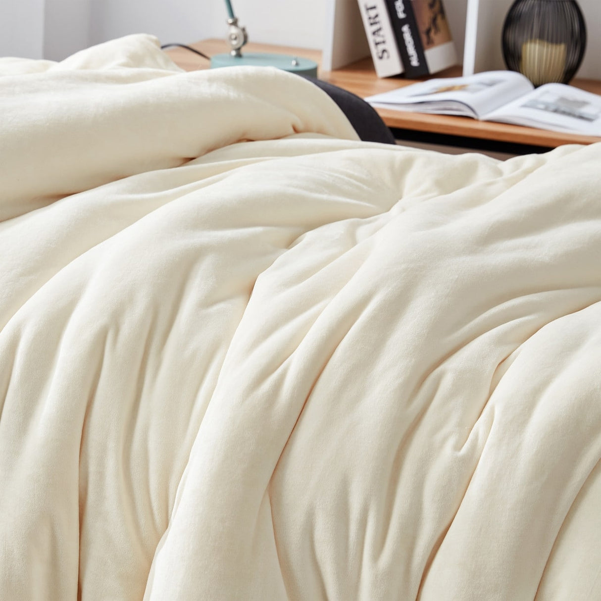 Now You're Cookin' - Coma Inducer® Oversized Comforter Set - White Clay (Kiln Oven)