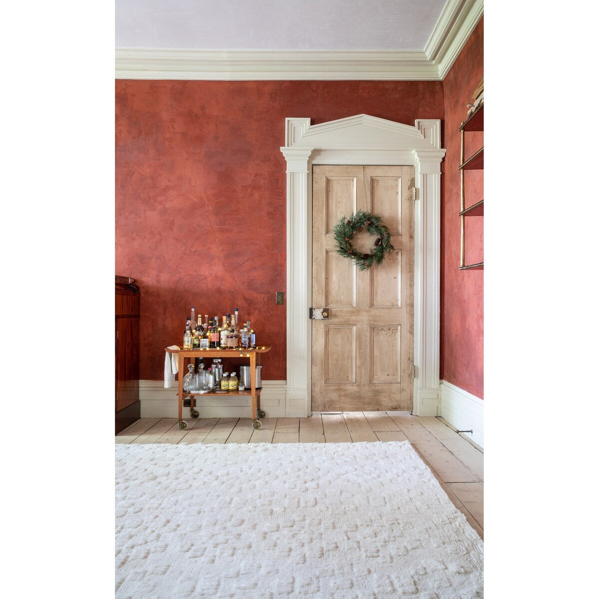 NuStory Barefoot Hand Tufted Solid Color Area Rug in Ivory Linen