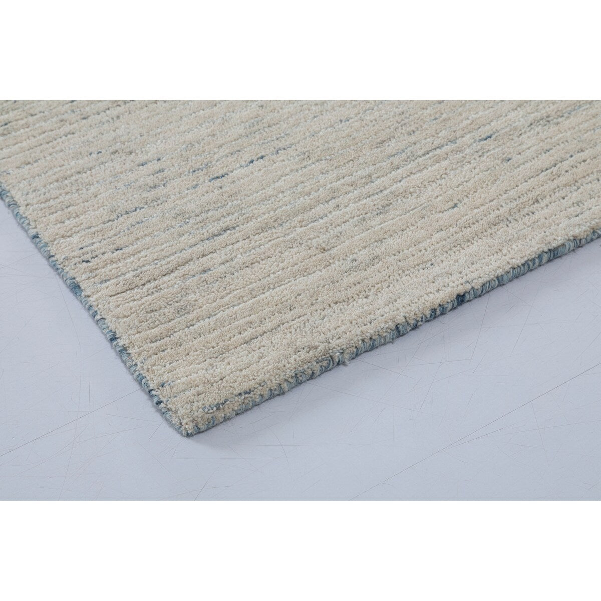 NuStory Surf Hand Tufted Abstract Area Rug in Blue