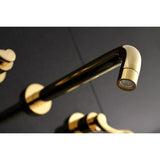 NuWave 3-Hole Wall Mount Roman Tub Faucet