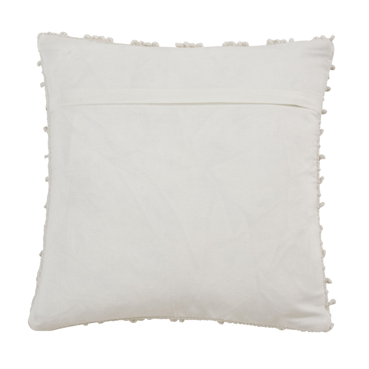 Nubby Design Down Filled Throw Pillow