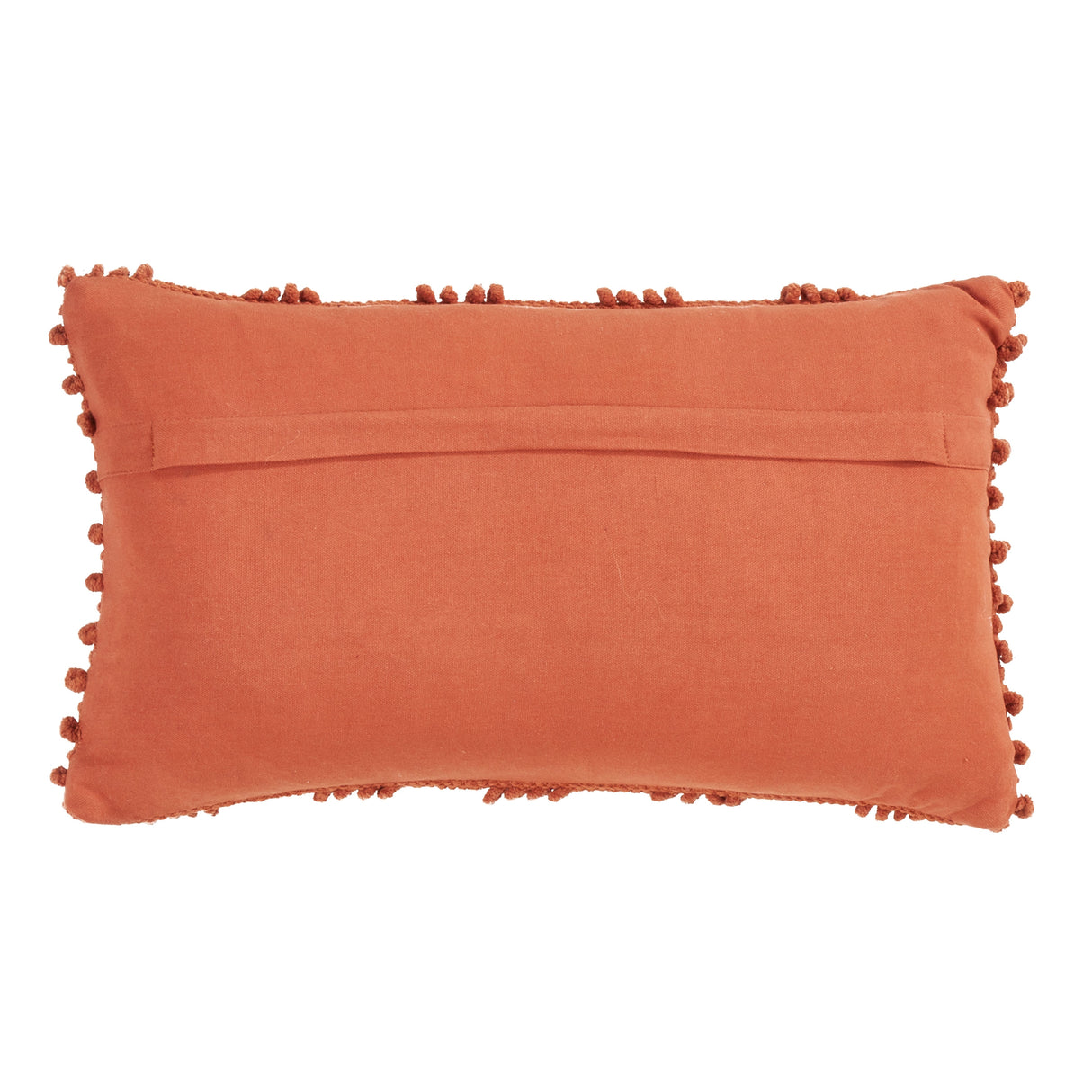 Nubby Design Down Filled Throw Pillow