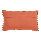Nubby Design Down Filled Throw Pillow