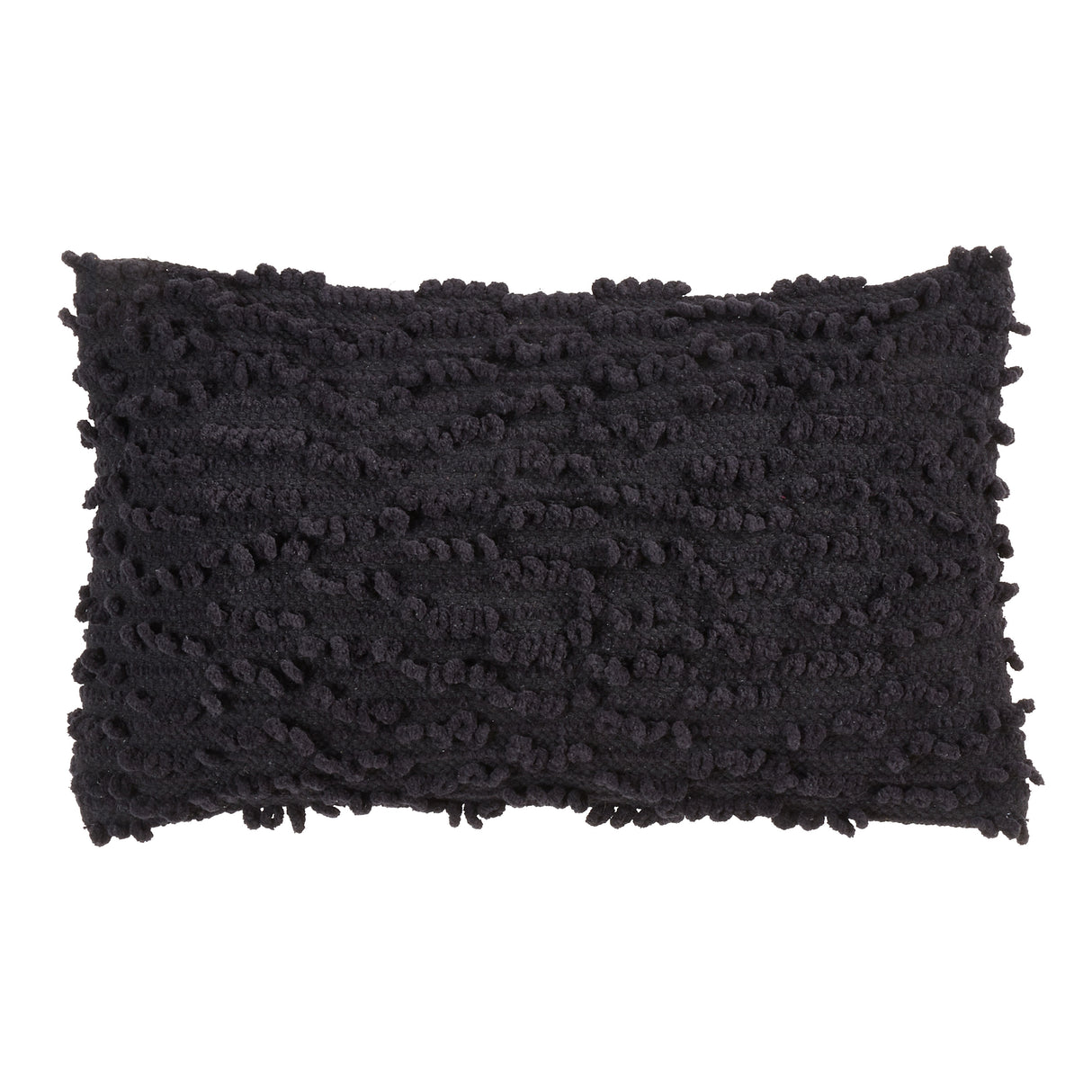 Nubby Design Down Filled Throw Pillow