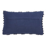 Nubby Design Down Filled Throw Pillow