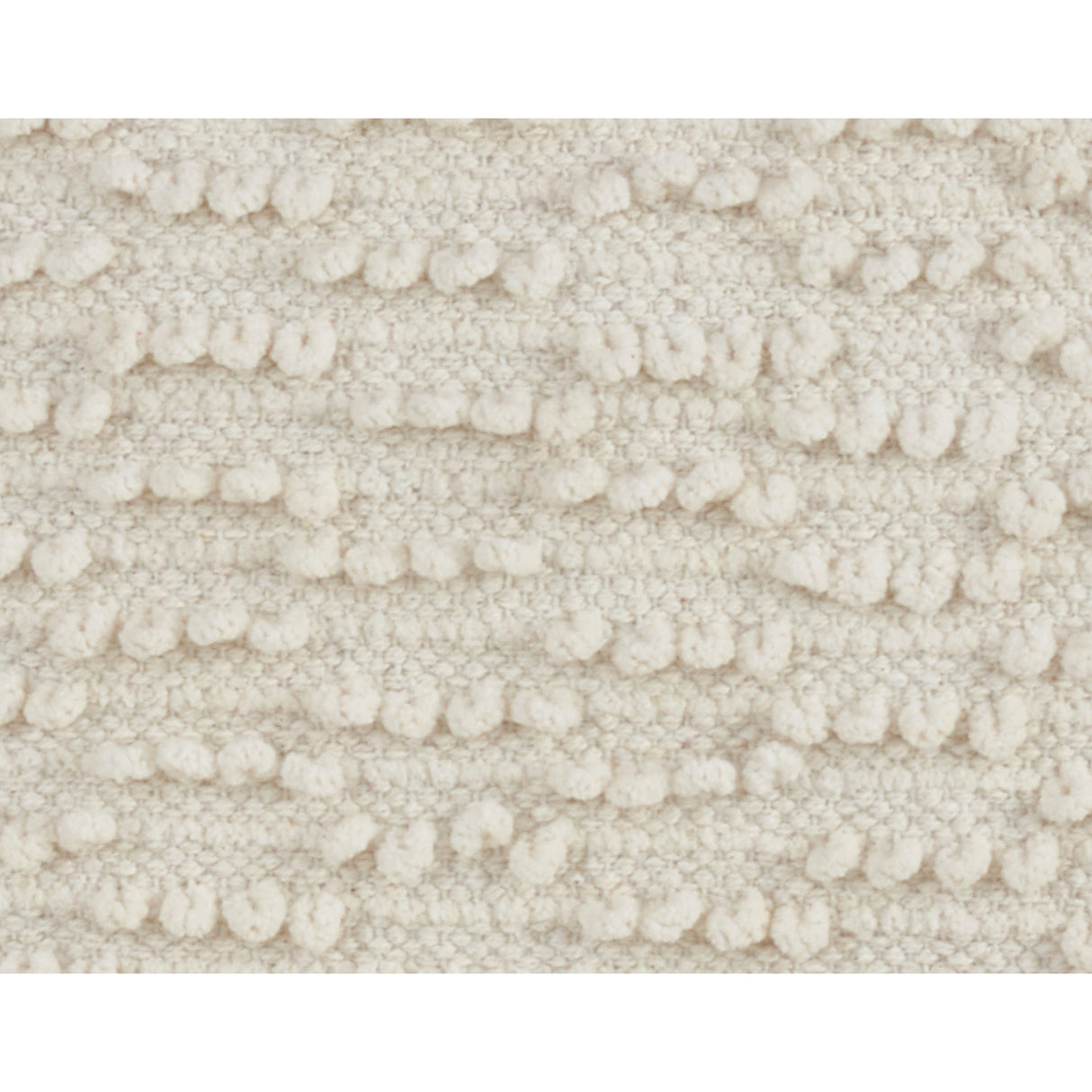 Nubby Design Down Filled Throw Pillow