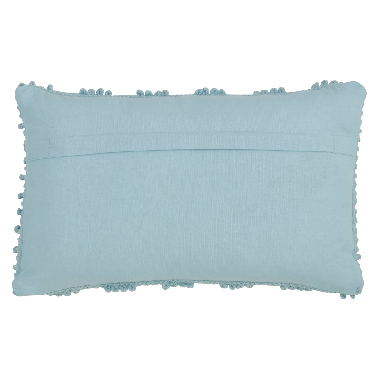 Nubby Design Down Filled Throw Pillow