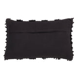Nubby Design Down Filled Throw Pillow