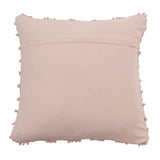 Nubby Design Down Filled Throw Pillow