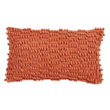 Nubby Design Down Filled Throw Pillow