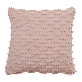 Nubby Design Down Filled Throw Pillow