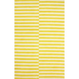 Brooklyn Rug Co Hand-tufted Modern Stripes New Zealand Wool Area Rug (5' x 8')