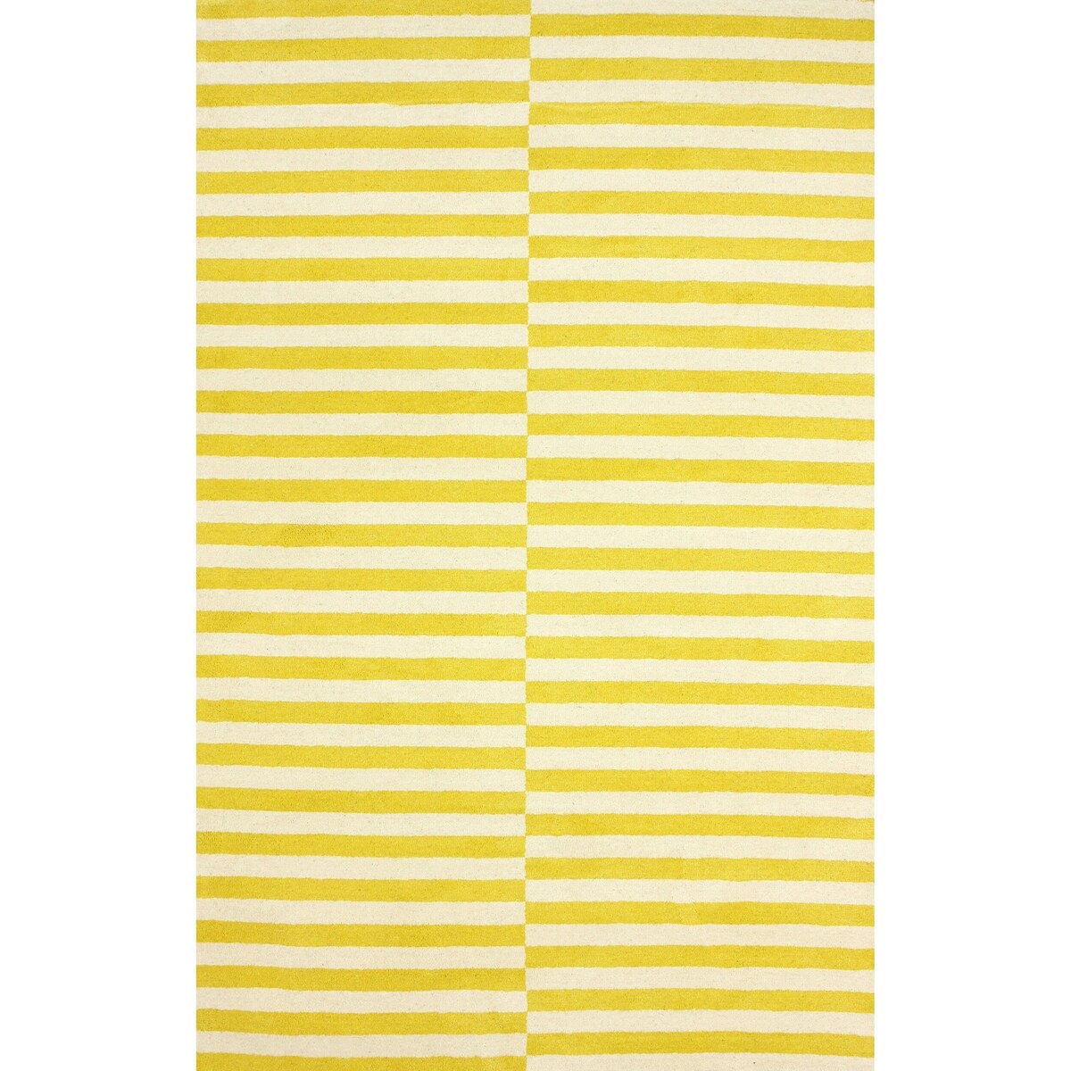 Brooklyn Rug Co Hand-tufted Modern Stripes New Zealand Wool Area Rug (5' x 8')