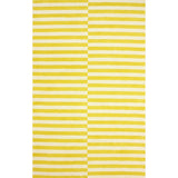 Brooklyn Rug Co Hand-tufted Modern Stripes New Zealand Wool Area Rug (5' x 8')