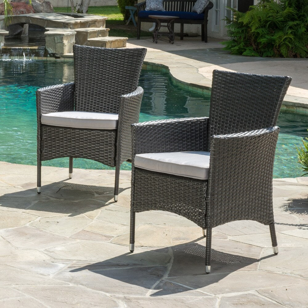 Numana Lightweight Concrete Outdoor 5-piece Dining Set with Benches by Christopher Knight Home