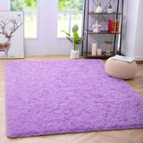 Nursery Decor Area Rug Fuzzy Carpet for Kids Children Play Mat