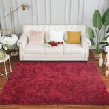 Nursery Decor Area Rug Fuzzy Carpet for Kids Children Play Mat