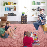 Nursery Decor Area Rug Fuzzy Carpet for Kids Children Play Mat