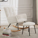 Nursery Rocking Chair Armchair with Soft Seat and High Backrest - 28.34"L * 25.98"W * 37.79"H