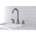 Kingston Brass NuvoFusion Two-Handle 3-Hole Deck Mount Widespread Bathroom Faucet