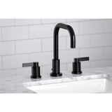 Kingston Brass NuvoFusion 8 in. Widespread Bathroom Faucet