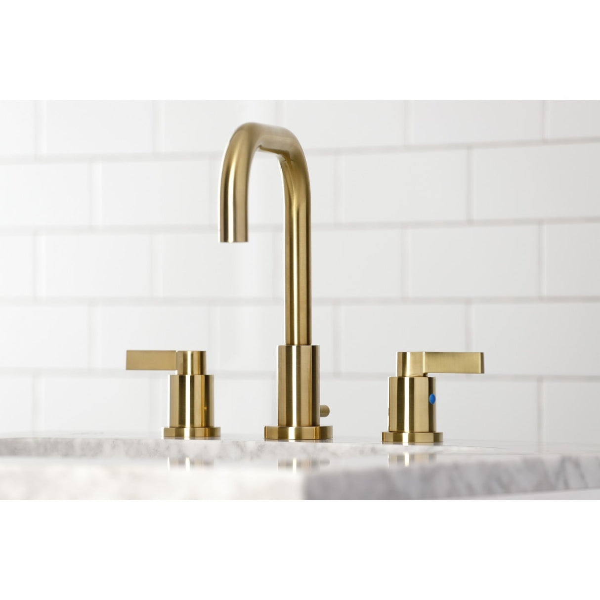 Kingston Brass NuvoFusion 8 in. Widespread Bathroom Faucet