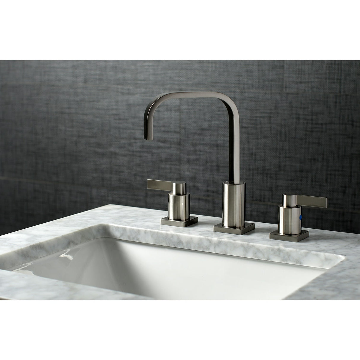 Kingston Brass NuvoFusion Widespread Bathroom Faucet