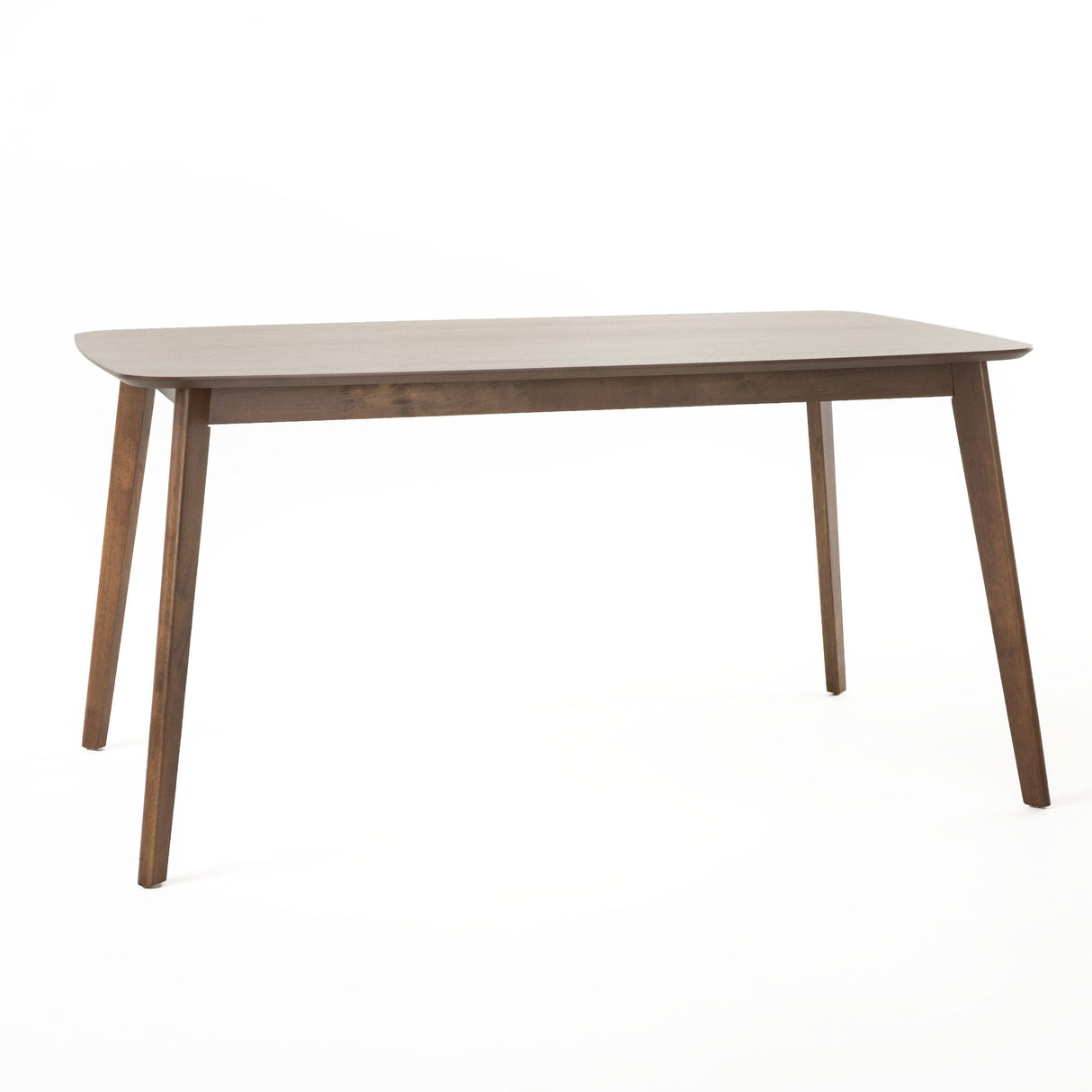 Nyala Natural Walnut Finish Wood Dining Table by Christopher Knight Home - N/A