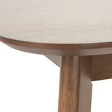 Nyala Natural Walnut Finish Wood Dining Table by Christopher Knight Home - N/A