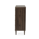 Nystrom 2 Piece Double Dresser and 4 Drawer Dresser Bedroom Set by Christopher Knight Home