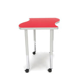 OFM Adapt Series Small Wave Table Height Adjustable Desk