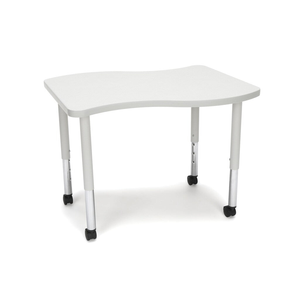 OFM Adapt Series Small Wave Table Height Adjustable Desk