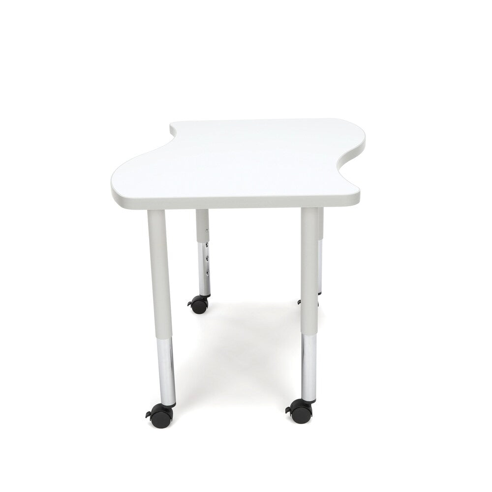 OFM Adapt Series Small Wave Table Height Adjustable Desk
