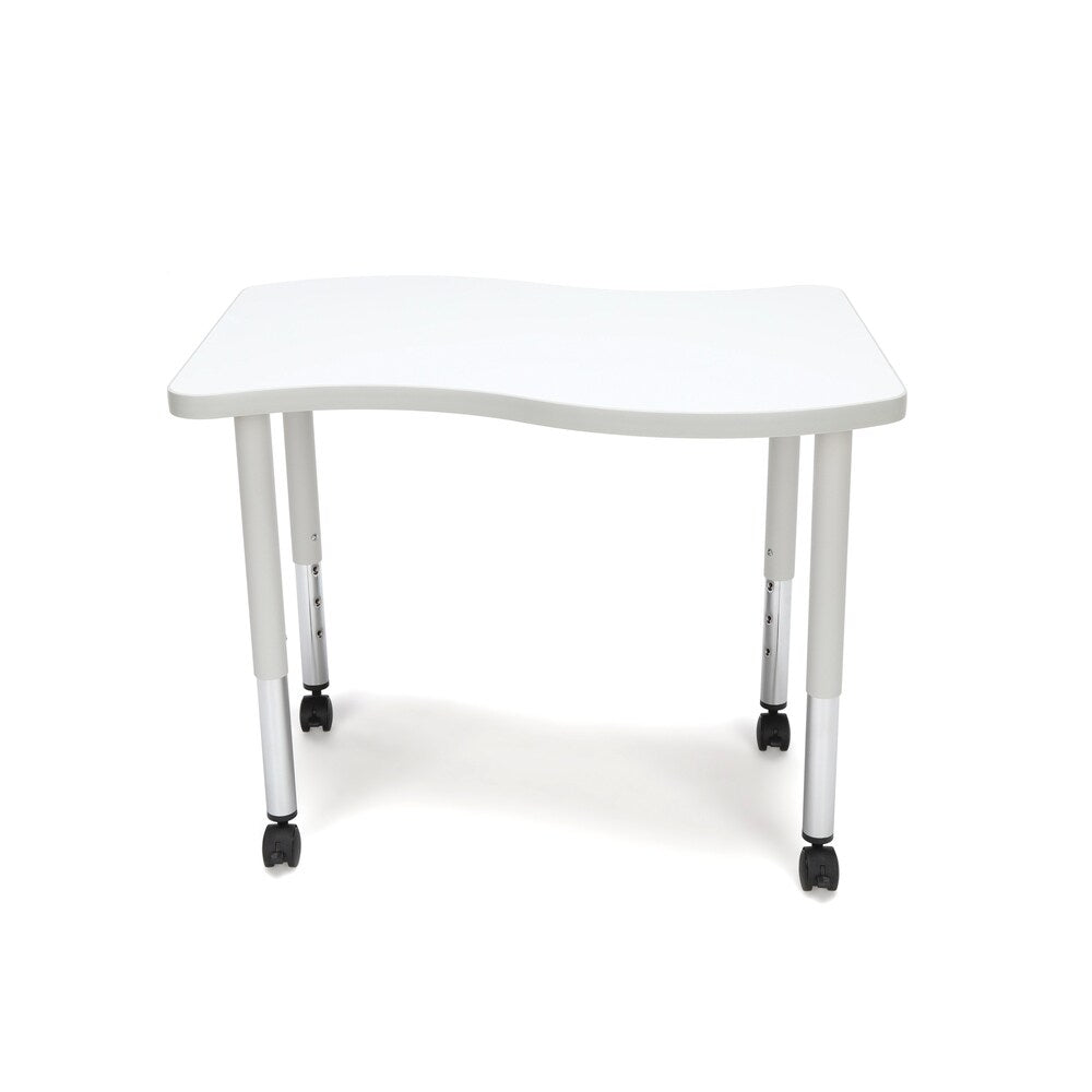 OFM Adapt Series Small Wave Table Height Adjustable Desk