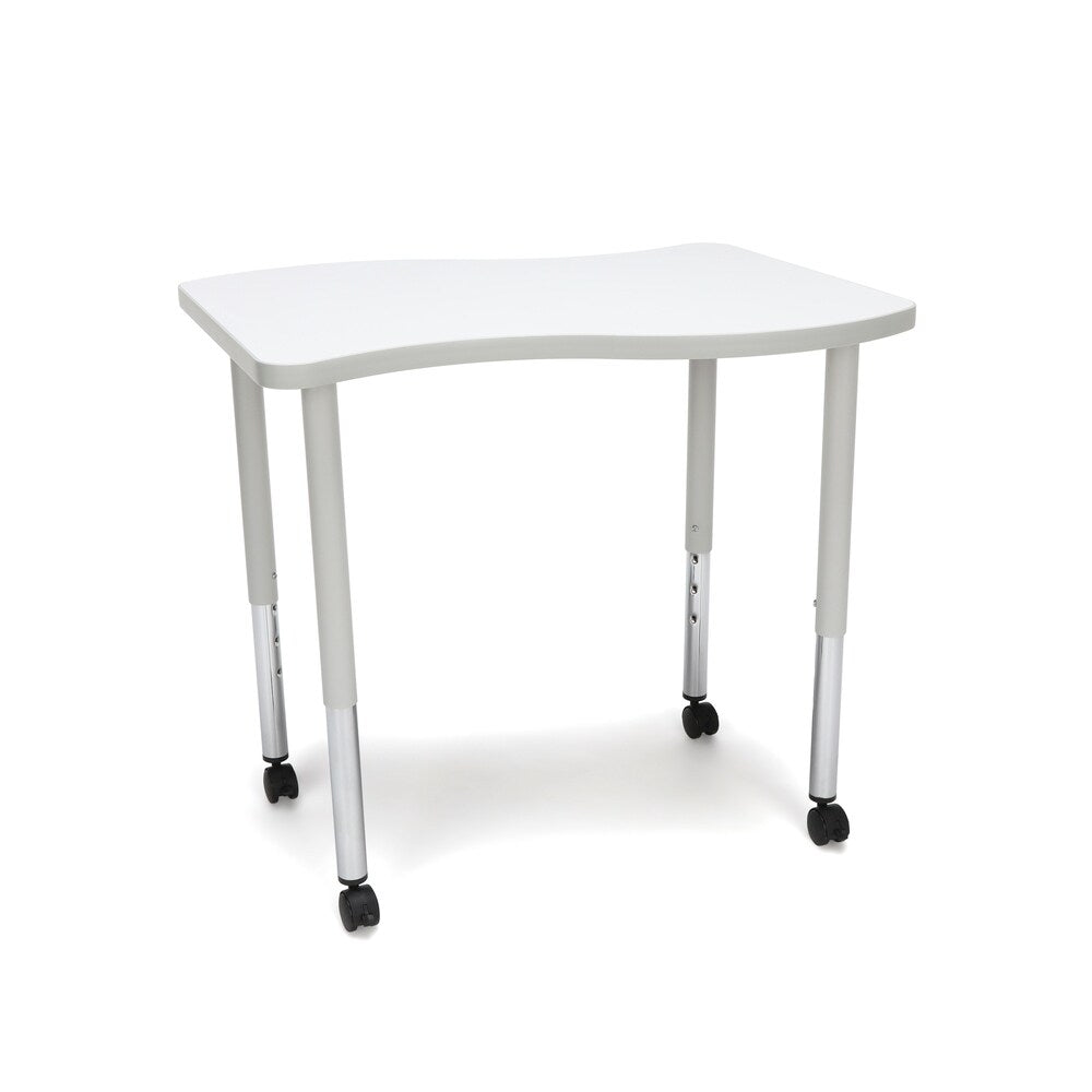 OFM Adapt Series Small Wave Table Height Adjustable Desk