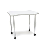 OFM Adapt Series Small Wave Table Height Adjustable Desk
