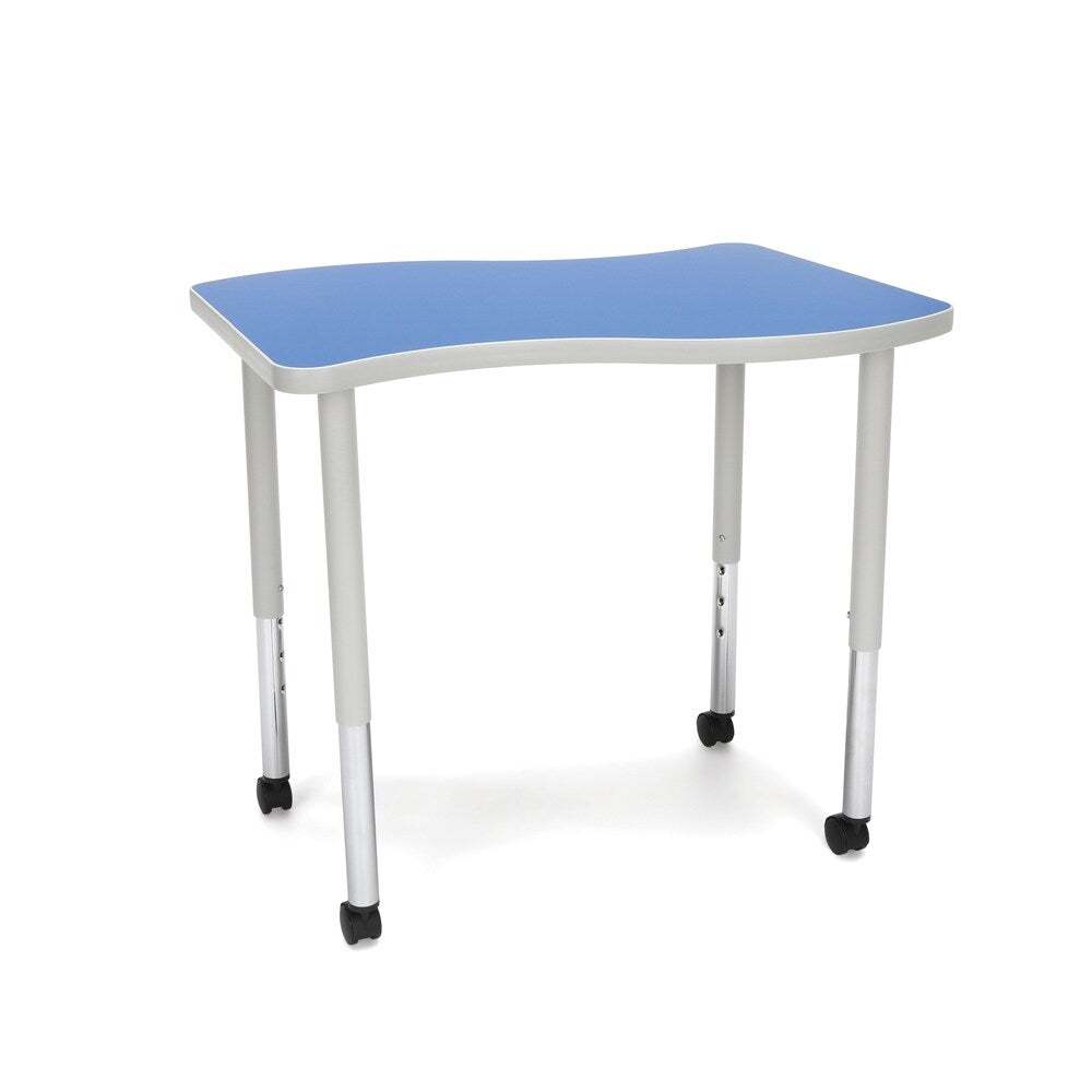 OFM Adapt Series Small Wave Table Height Adjustable Desk