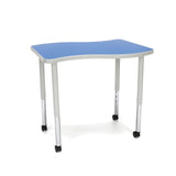 OFM Adapt Series Small Wave Table Height Adjustable Desk