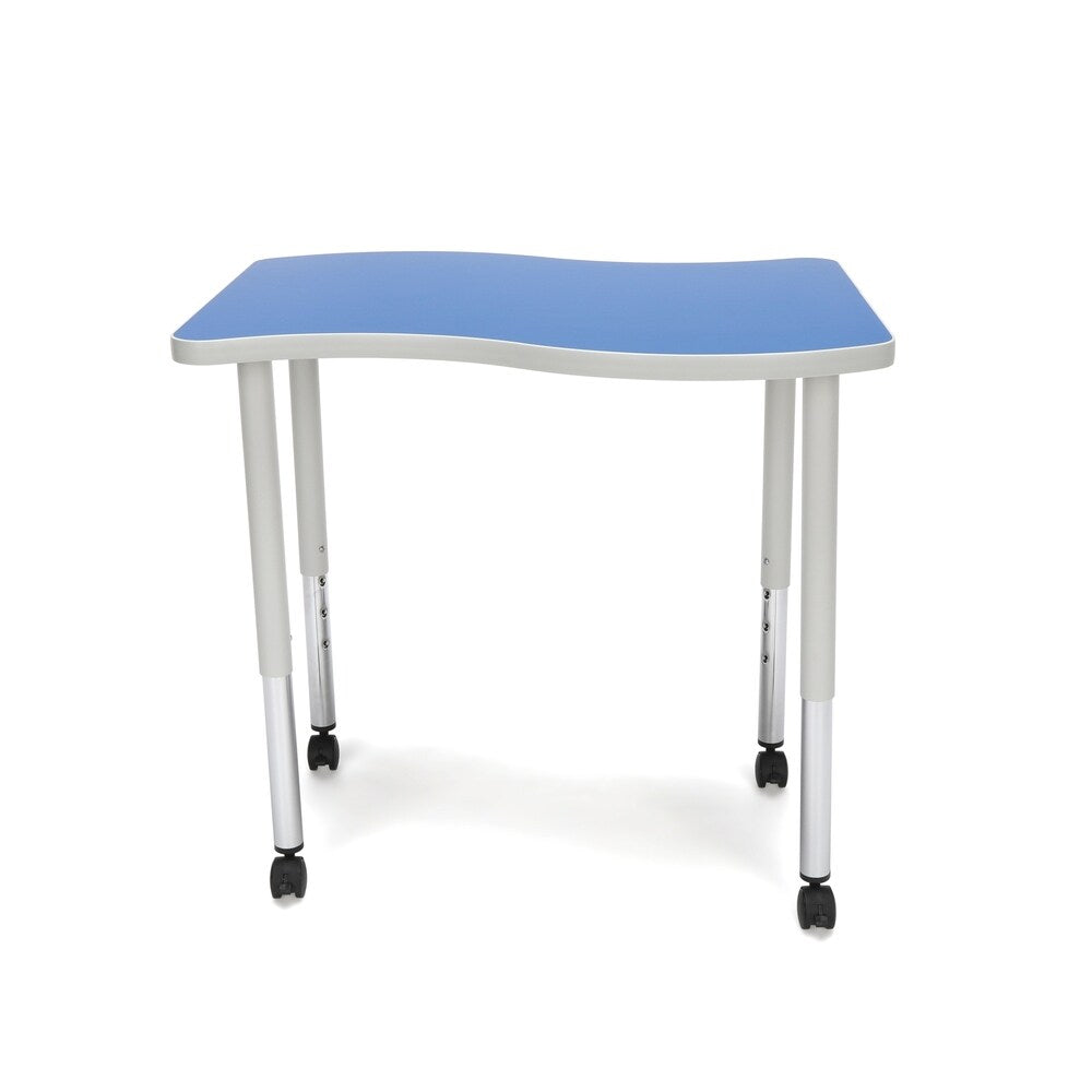 OFM Adapt Series Small Wave Table Height Adjustable Desk