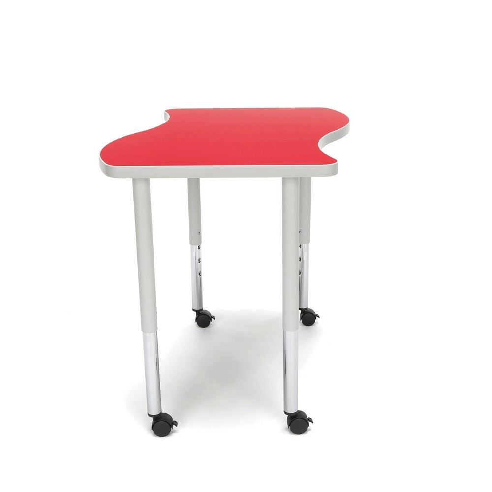 OFM Adapt Series Small Wave Table Height Adjustable Desk