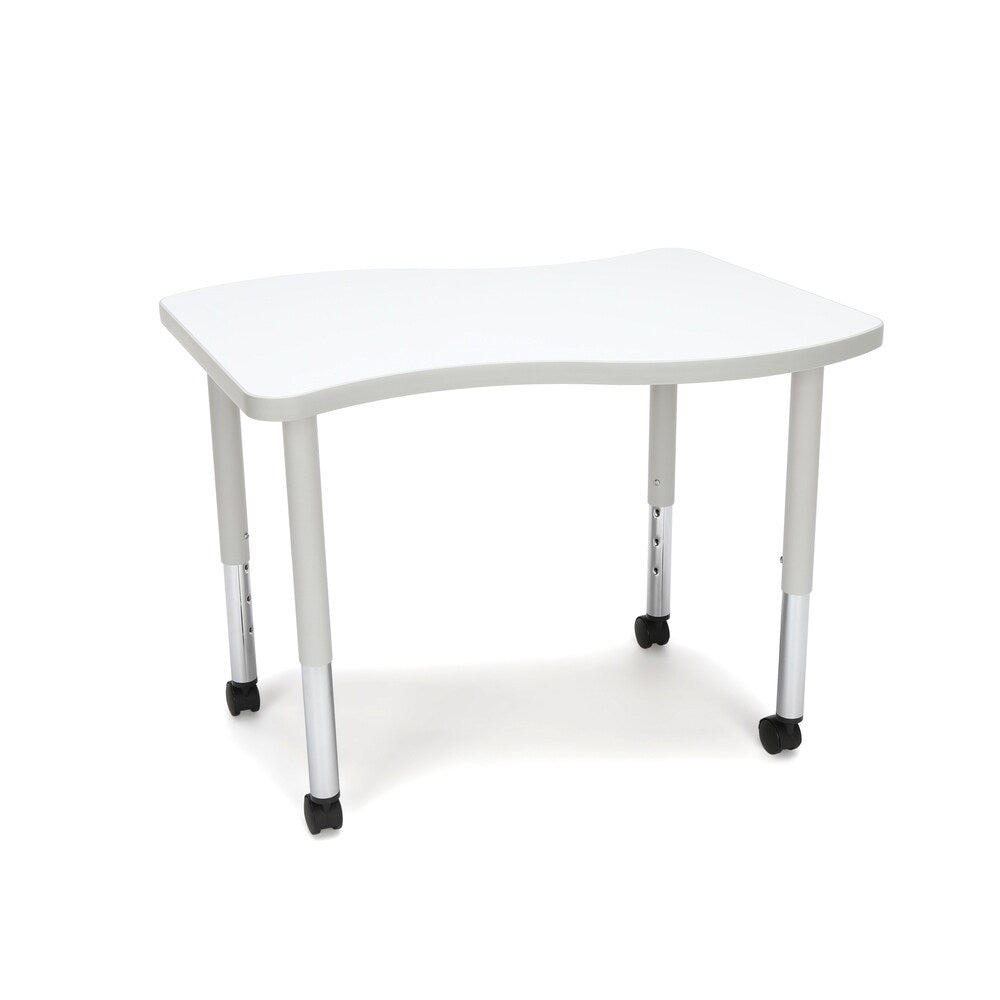 OFM Adapt Series Small Wave Table Height Adjustable Desk