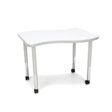 OFM Adapt Series Small Wave Table Height Adjustable Desk