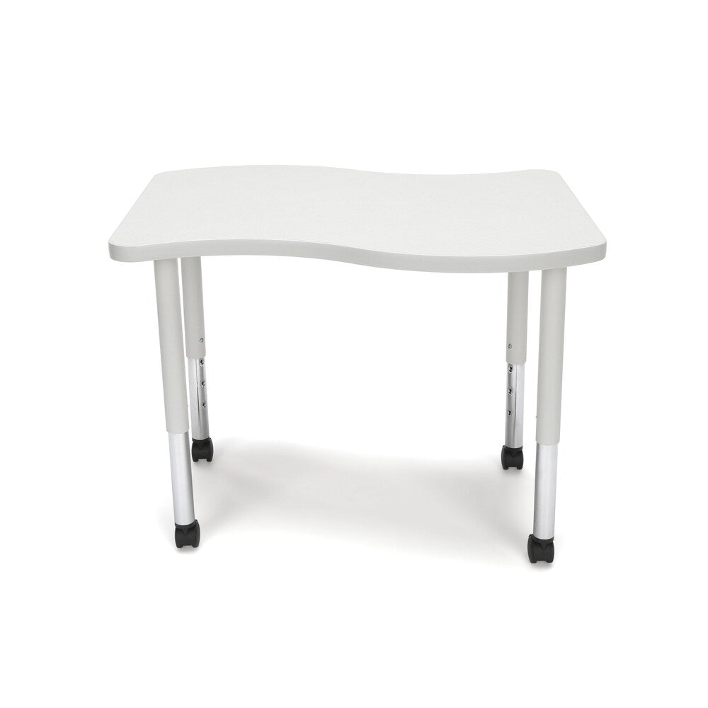 OFM Adapt Series Small Wave Table Height Adjustable Desk