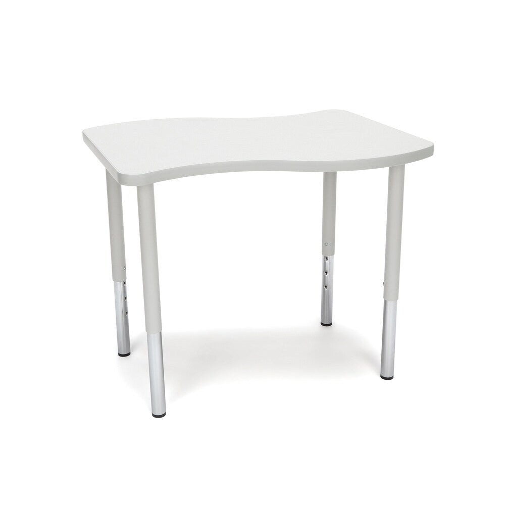 OFM Adapt Series Small Wave Table Height Adjustable Desk