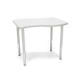 OFM Adapt Series Small Wave Table Height Adjustable Desk