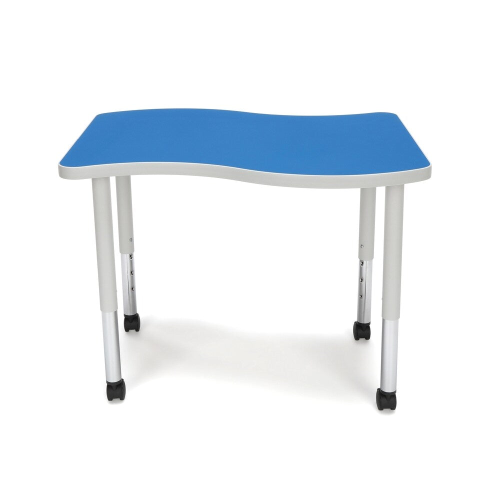 OFM Adapt Series Small Wave Table Height Adjustable Desk