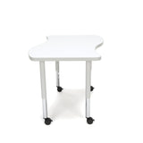 OFM Adapt Series Small Wave Table Height Adjustable Desk