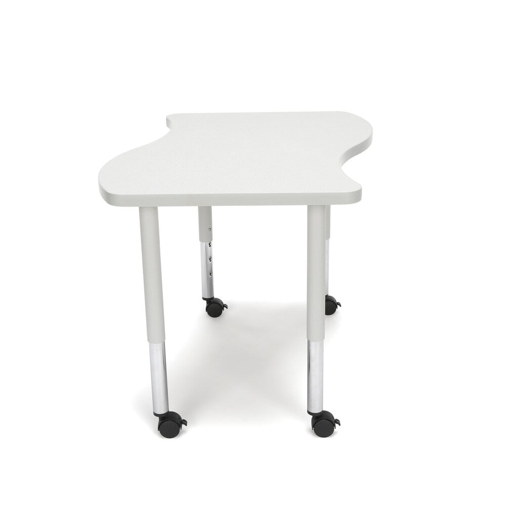 OFM Adapt Series Small Wave Table Height Adjustable Desk