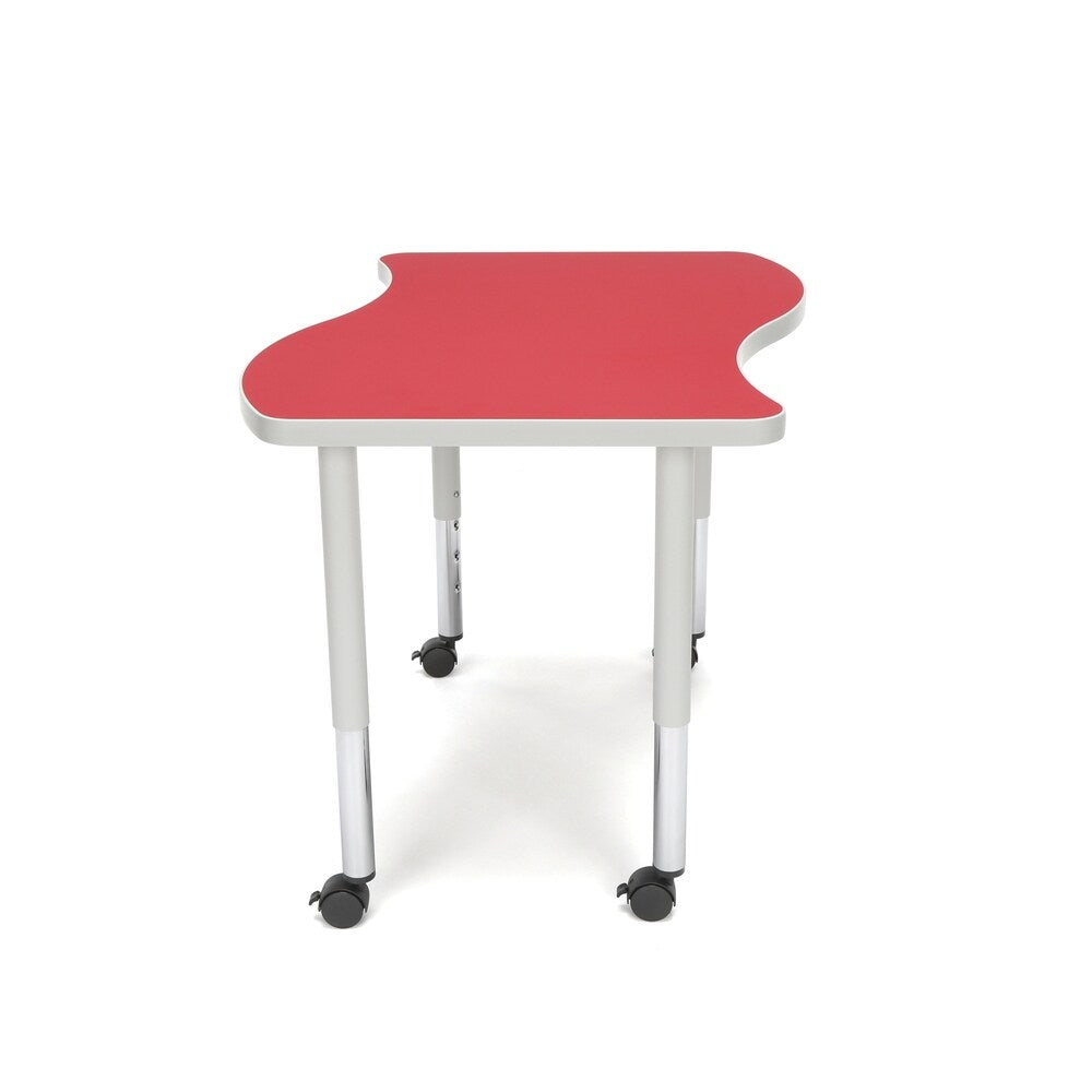 OFM Adapt Series Small Wave Table Height Adjustable Desk