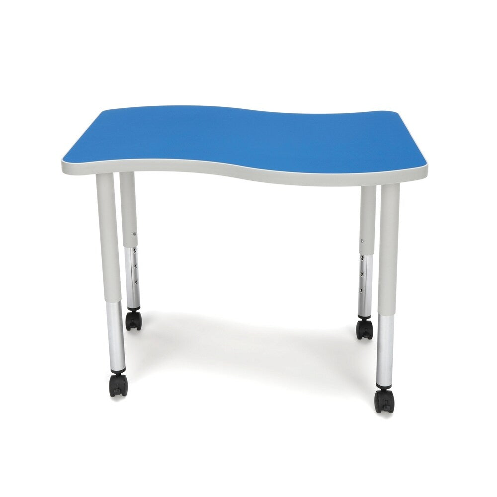 OFM Adapt Series Small Wave Table Height Adjustable Desk